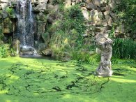 Jezírko s Neptunem a vodopádem v Kinské zahradě, autor: Tomáš*