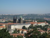 Pražský hrad z Petřínské rozhledny, autor: Tomáš*